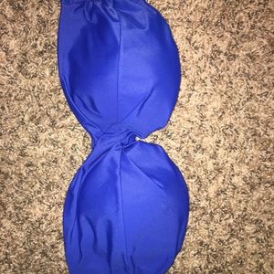 Victoria’s Secret blue swimsuit top size 34C